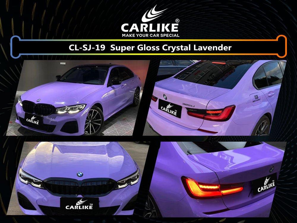 CARLIKE CL-SJ-19 Super Gloss Crystal Lavender Vinyl — 