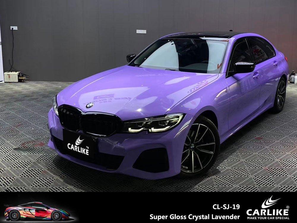 CARLIKE CL-SJ-19 Super Gloss Crystal Lavender Vinyl — 