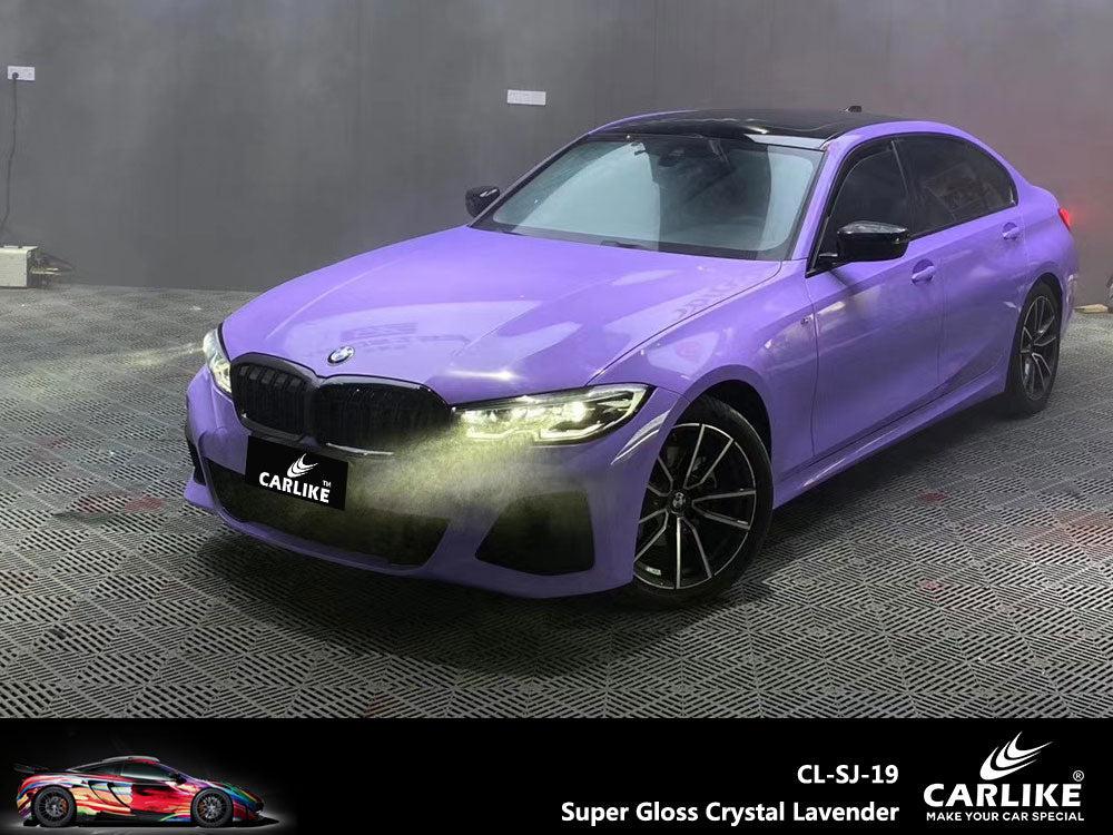 CARLIKE CL-SJ-19 Super Gloss Crystal Lavender Vinyl — 