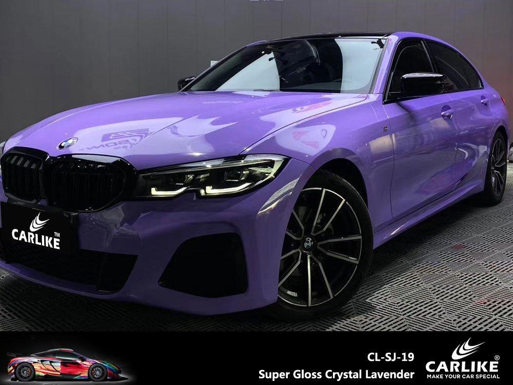 CARLIKE CL-SJ-19 Super Gloss Crystal Lavender Vinyl — 