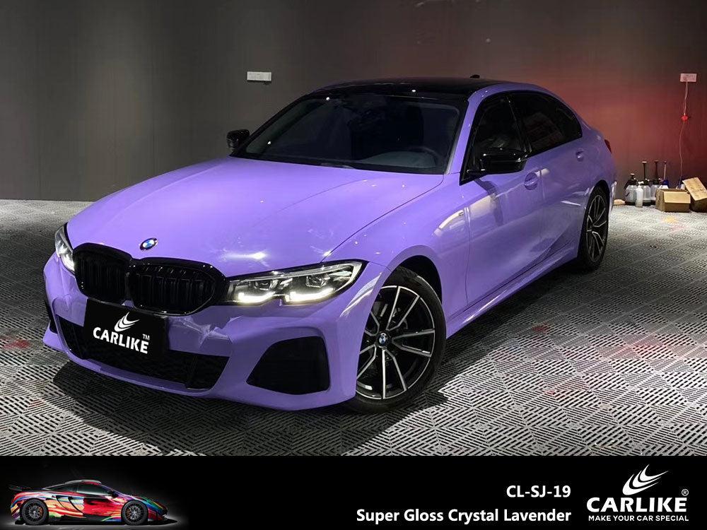 CARLIKE CL-SJ-19 Super Gloss Crystal Lavender Vinyl — 