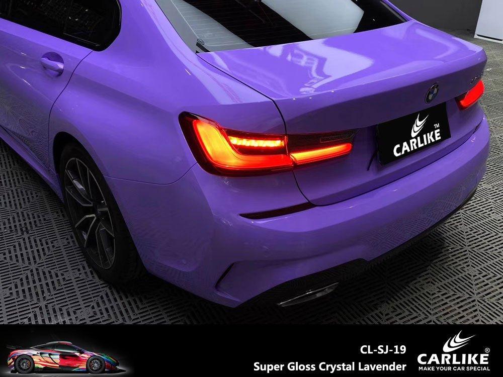 CARLIKE CL-SJ-19 Super Gloss Crystal Lavender Vinyl — 