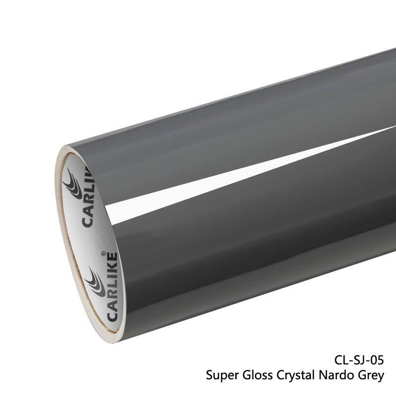 CARLIKE CL-SJ-05 Super Gloss Crystal Nardo Grey Vinyl — 