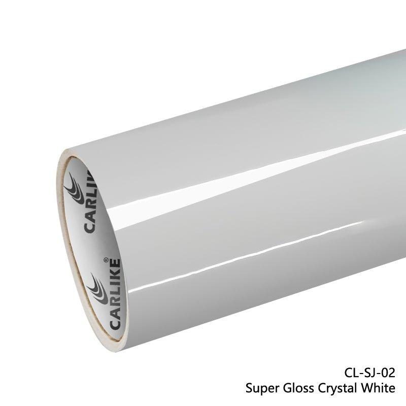 CARLIKE CL-SJ-02 Super Gloss Crystal White Vinyl — 