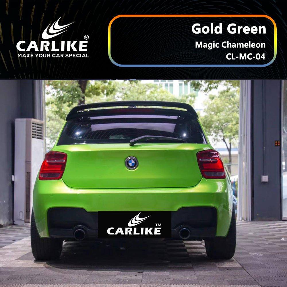 CARLIKE CL-MC-04 Magic Chameleon Gold Green Vinyl — 