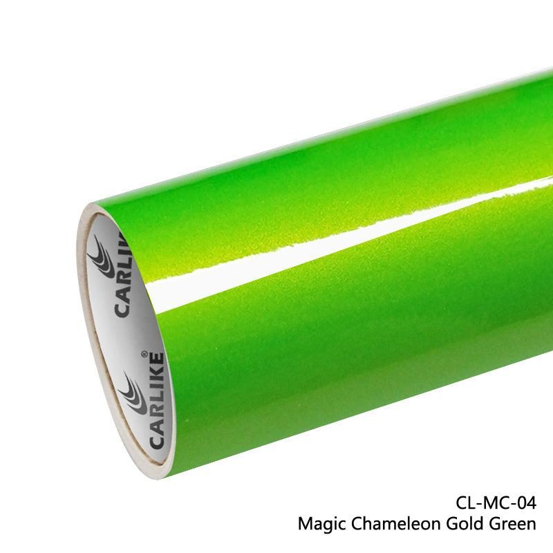 CARLIKE CL-MC-04 Magic Chameleon Gold Green Vinyl — 