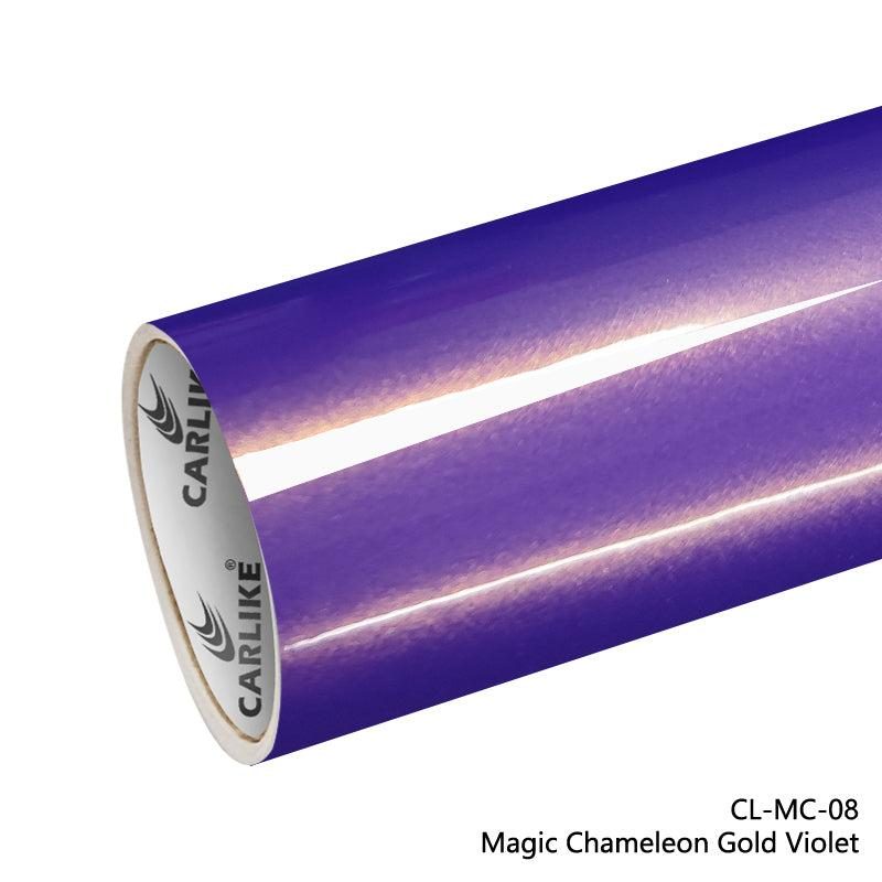 CARLIKE CL-MC-08 Magique Caméléon Or Violet Vinyle — 