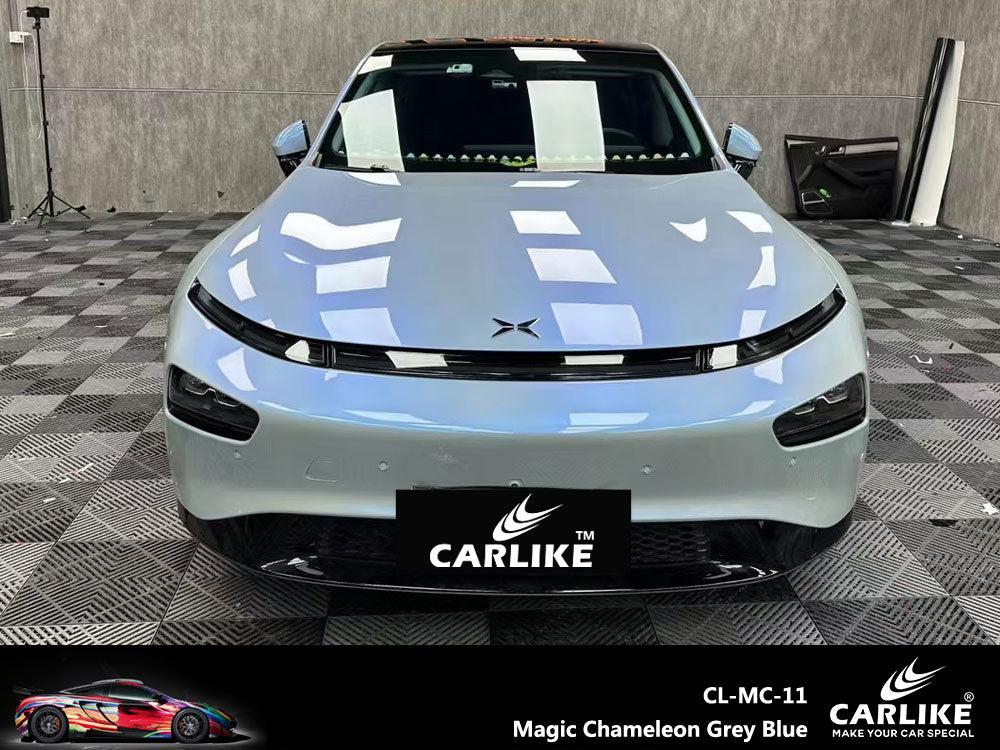 CARLIKE CL-MC-11 Magique Caméléon Gris Bleu Vinyle — 