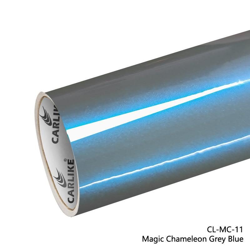 CARLIKE CL-MC-11 Magique Caméléon Gris Bleu Vinyle — 