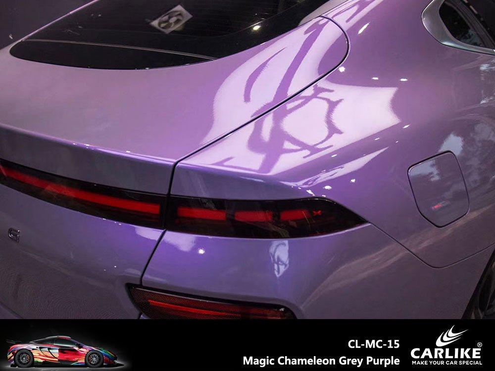 CARLIKE CL-MC-15 Magique Caméléon Gris Violet Vinyle — 