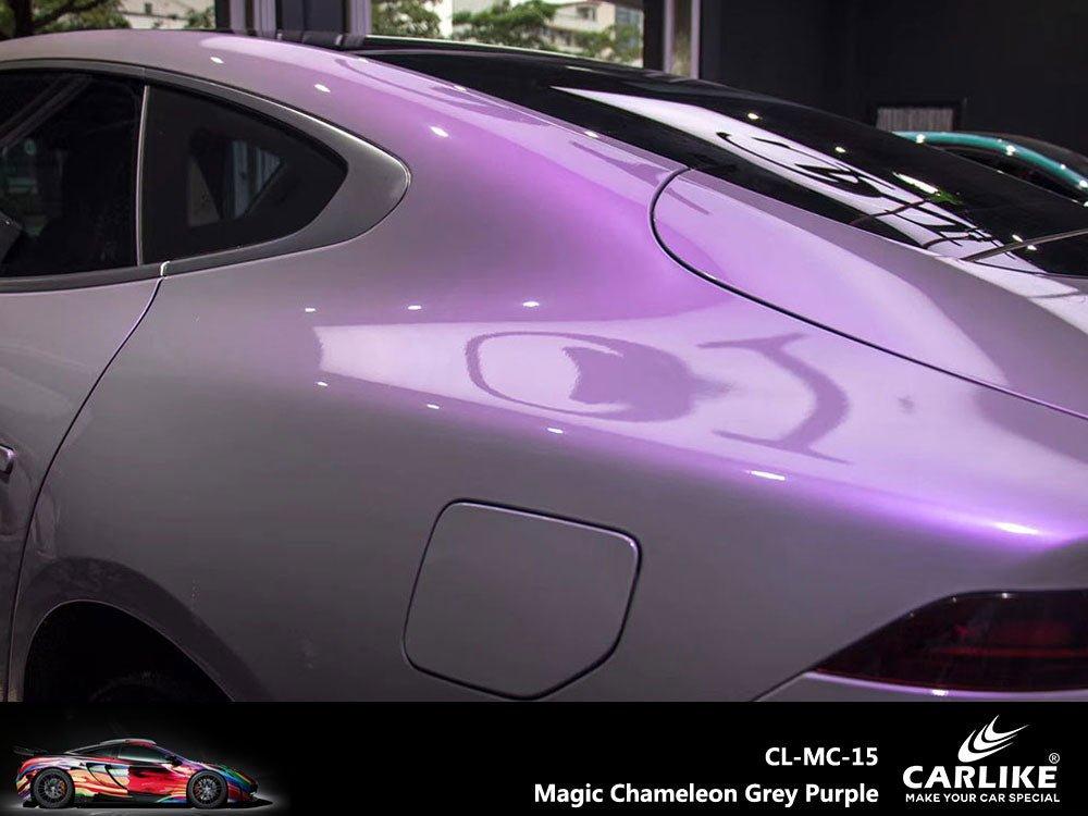CARLIKE CL-MC-15 Magique Caméléon Gris Violet Vinyle — 