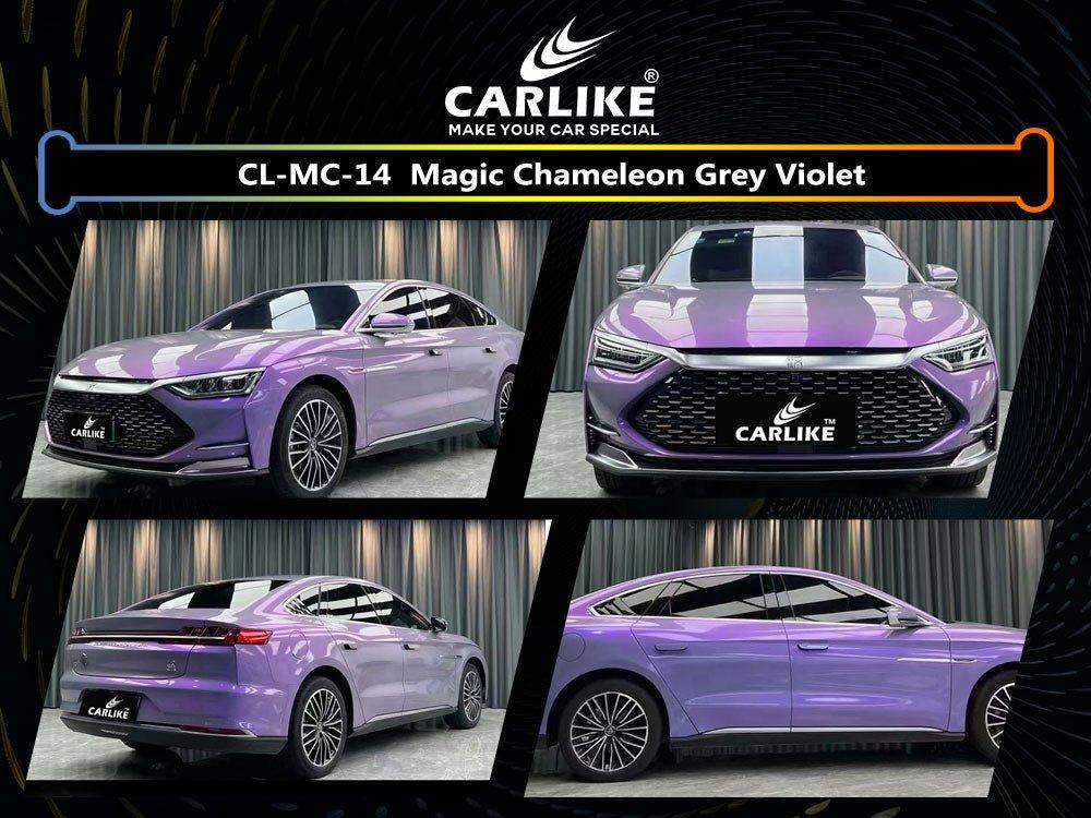 CARLIKE CL-MC-14P Magique Caméléon Gris Violet Vinyle PET Liner — 