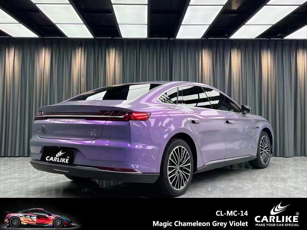 CARLIKE CL-MC-14P Magique Caméléon Gris Violet Vinyle PET Liner — 