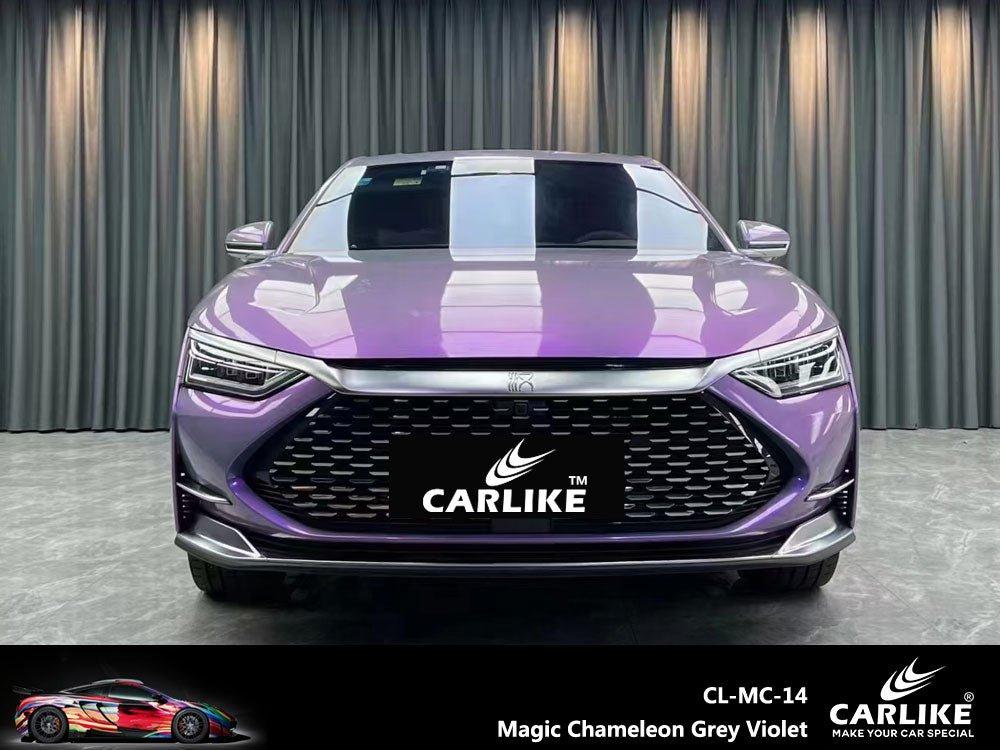 CARLIKE CL-MC-14P Magique Caméléon Gris Violet Vinyle PET Liner — 