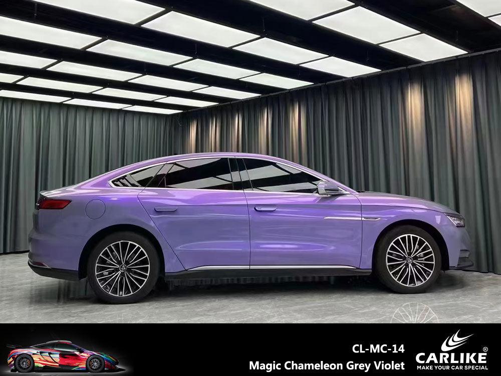 CARLIKE CL-MC-14P Magique Caméléon Gris Violet Vinyle PET Liner — 