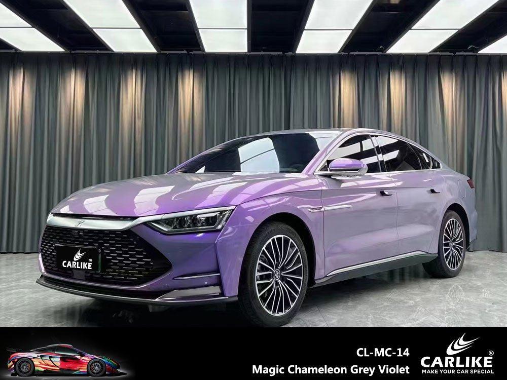 CARLIKE CL-MC-14P Magique Caméléon Gris Violet Vinyle PET Liner — 