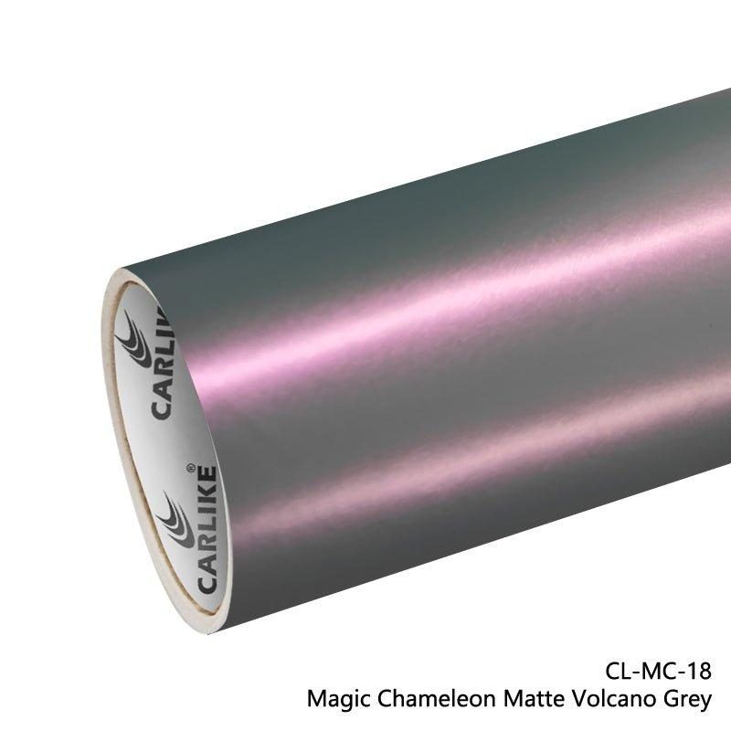 CARLIKE CL-MC-18 Magique Caméléon Mat Volcano Gris Vinyle — 