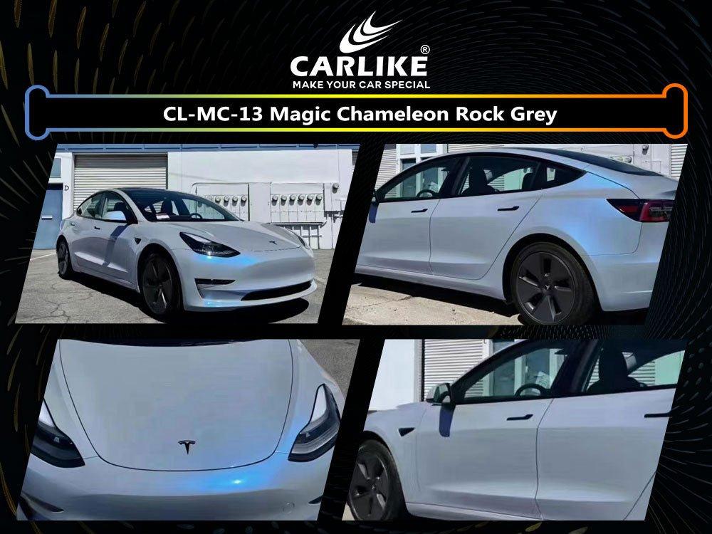 CARLIKE CL-MC-13 Magique Caméléon Rock Gris Vinyle — 