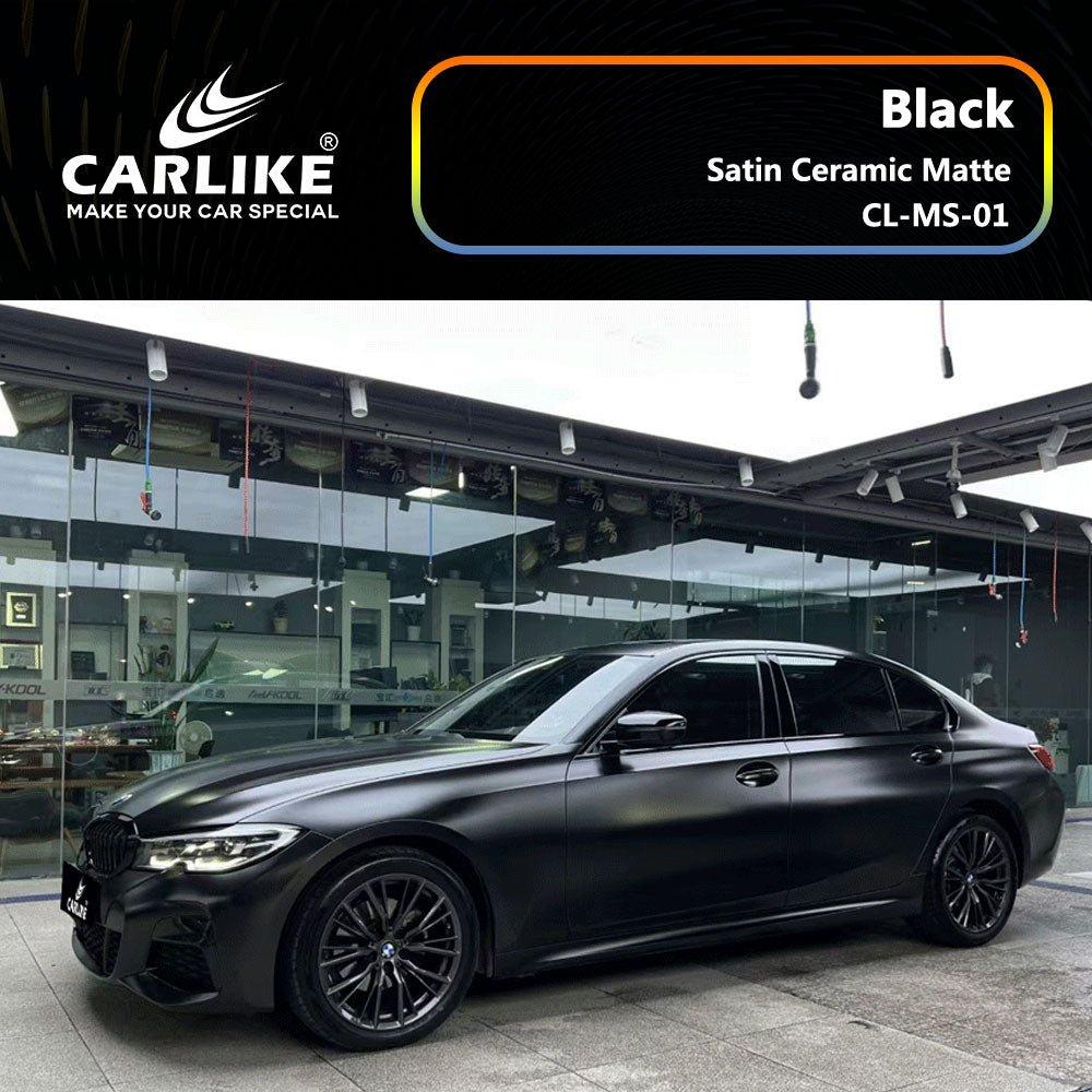 CARLIKE CL-MS-01 Satin Ceramic Matte Black Vinyl — 