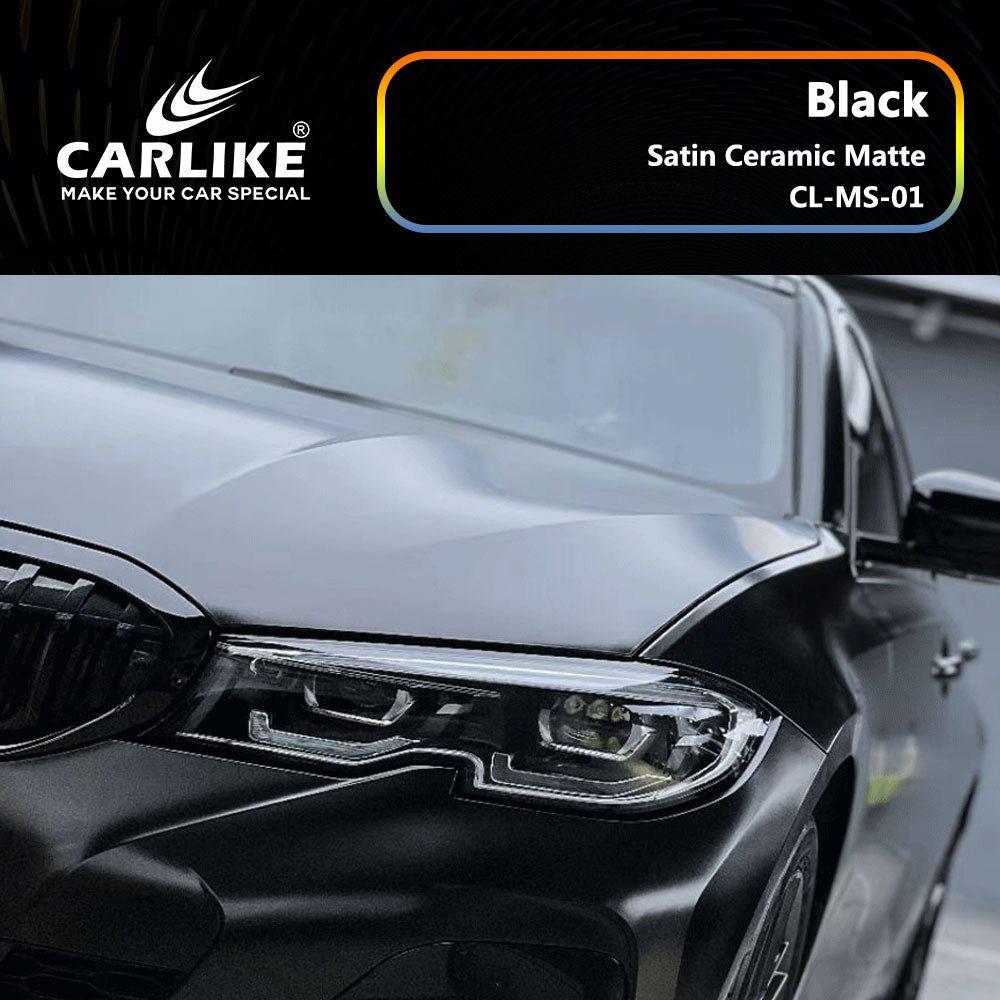 CARLIKE CL-MS-01 Satin Ceramic Matte Black Vinyl — 