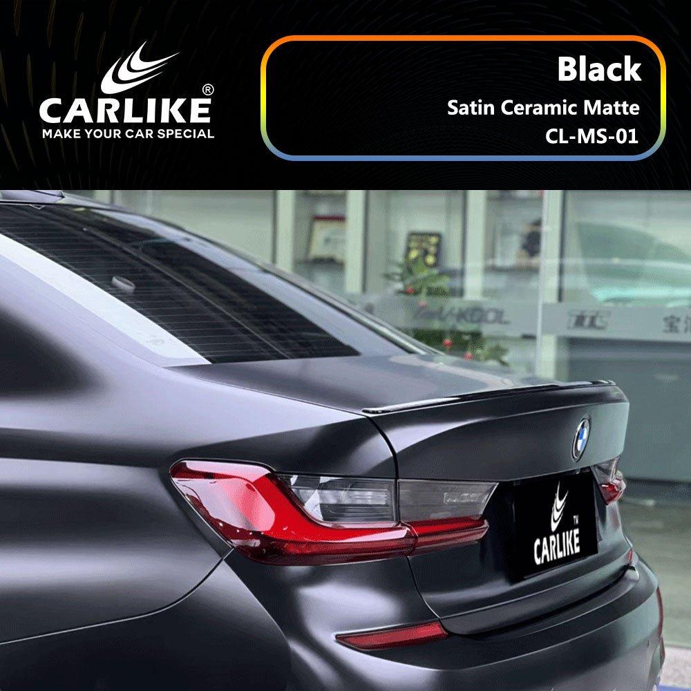 CARLIKE CL-MS-01 Satin Ceramic Matte Black Vinyl — 