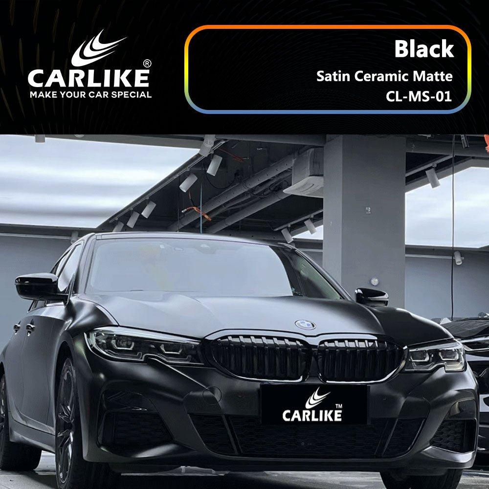 CARLIKE CL-MS-01 Satin Ceramic Matte Black Vinyl — 