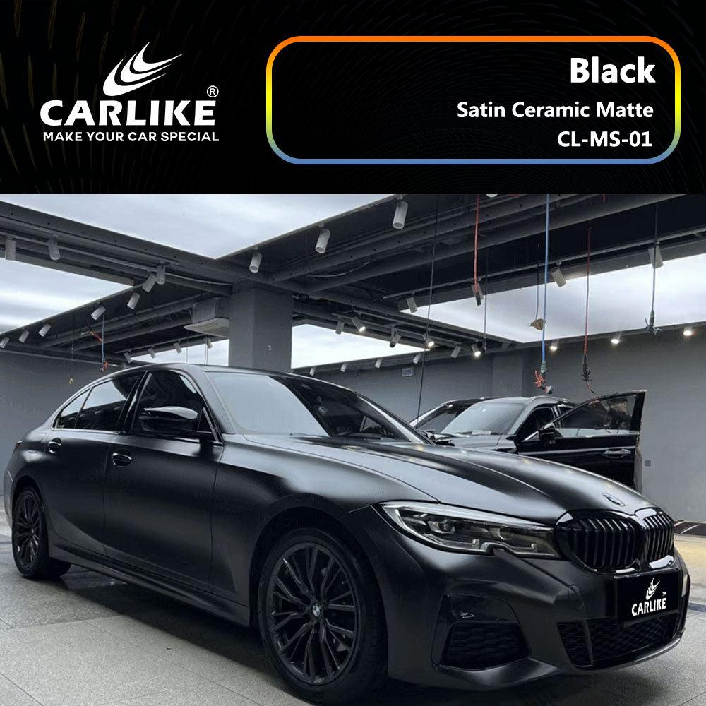 CARLIKE CL-MS-01 Satin Ceramic Matte Black Vinyl — 