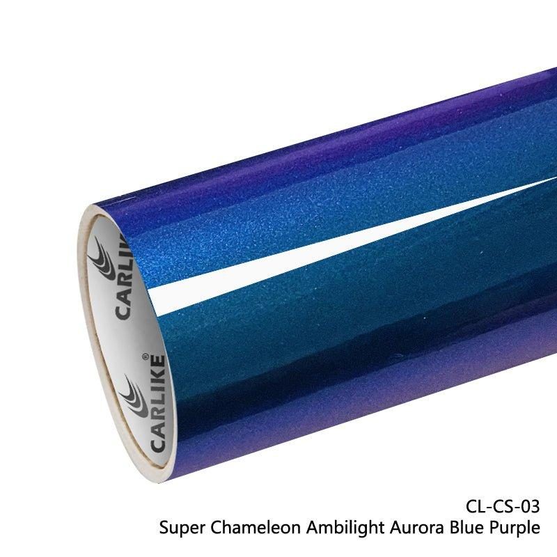 CARLIKE CL-CS-03 Super Caméléon Ambilight Aurore Bleu Violet Vinyle — 