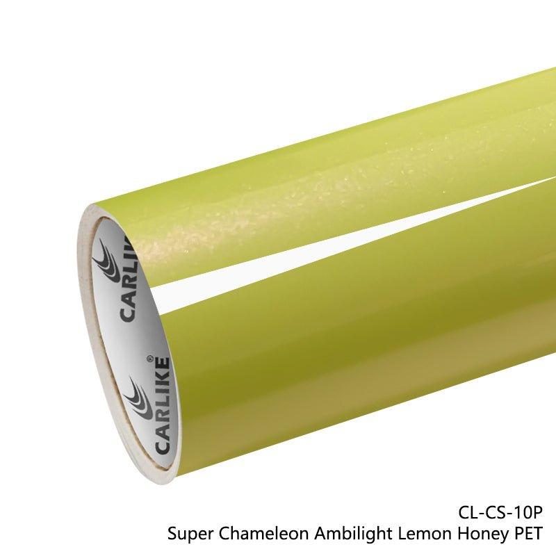 CARLIKE CL-CS-10P Super Caméléon Ambilight Citron Honey Vinyle PET Liner — 