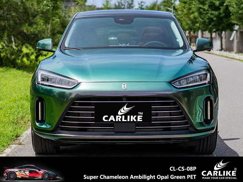 CARLIKE CL-CS-08P Super Caméléon Ambilight Opal Vert Vinyle PET Liner — 