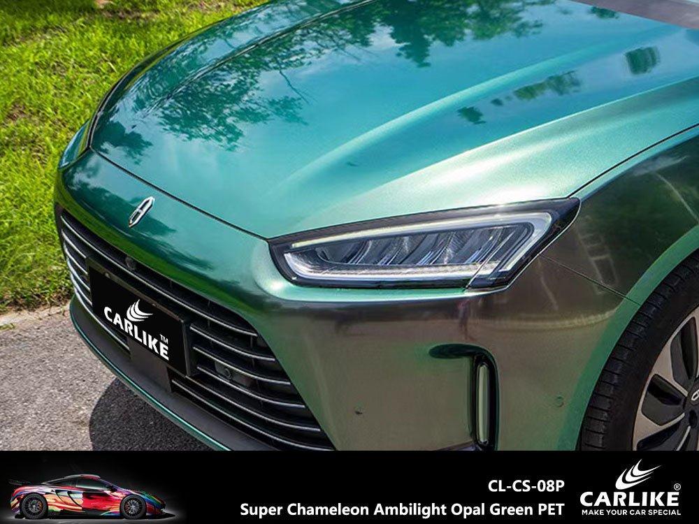 CARLIKE CL-CS-08P Super Caméléon Ambilight Opal Vert Vinyle PET Liner — 