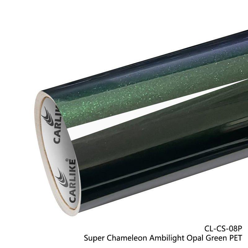 CARLIKE CL-CS-08P Super Caméléon Ambilight Opal Vert Vinyle PET Liner — 